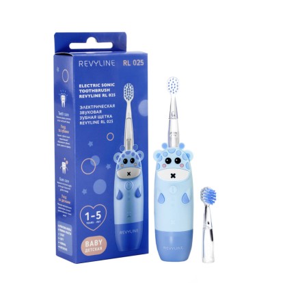 Revyline Baby RL 025 (Blue) - электрическая звуковая зубная щетка, Revyline / Россия