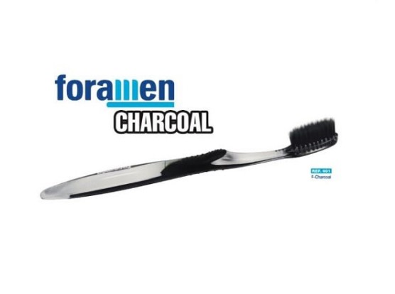 CHARCOAL - зубная щетка ультрамягкая, FORAMEN S.L., Испания